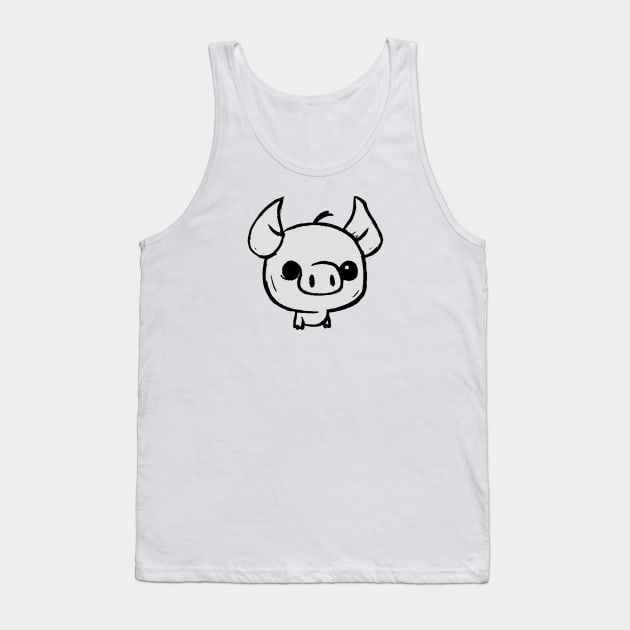 Piglet sketch Tank Top by stkUA